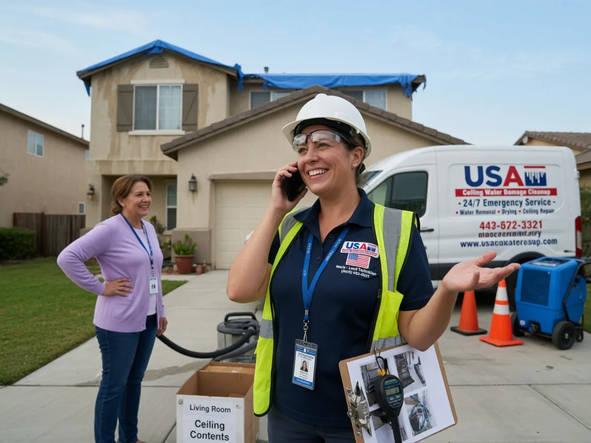 Ceiling Water Damage Restoration Simonton, TX FAQs